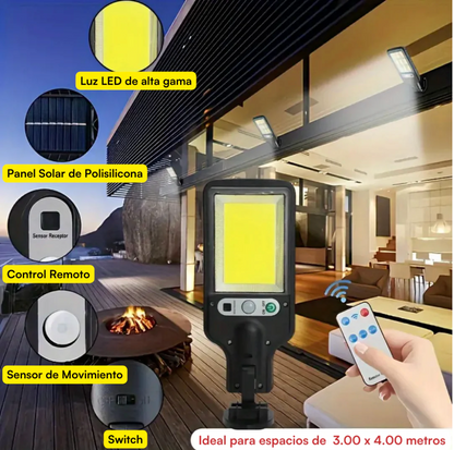 Set de 2 Luces Solares con Sensor de Movimiento ☀️