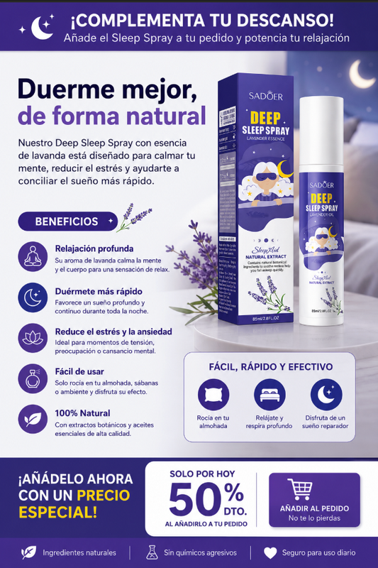 spray para dormir