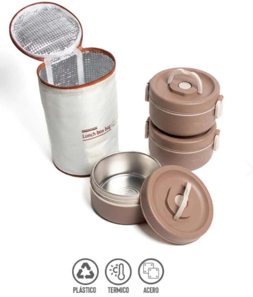 LunchBox Pro™ | Lonchera Térmica de Acero Inoxidable