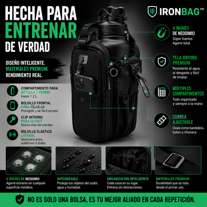 IronBag™ | Bolso Magnetico