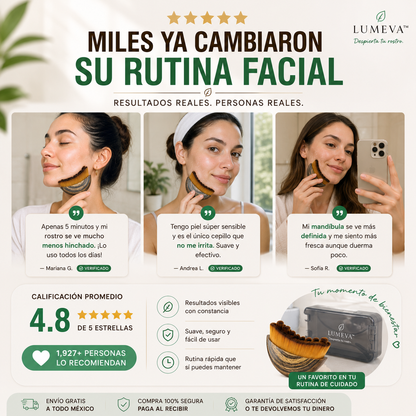 Lumeva™ | Cepillo Facial Para Contorno Linfatico