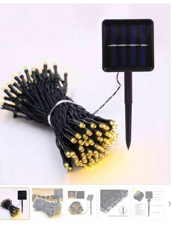 ✨Serie de Luces Navideña Solar ☀️