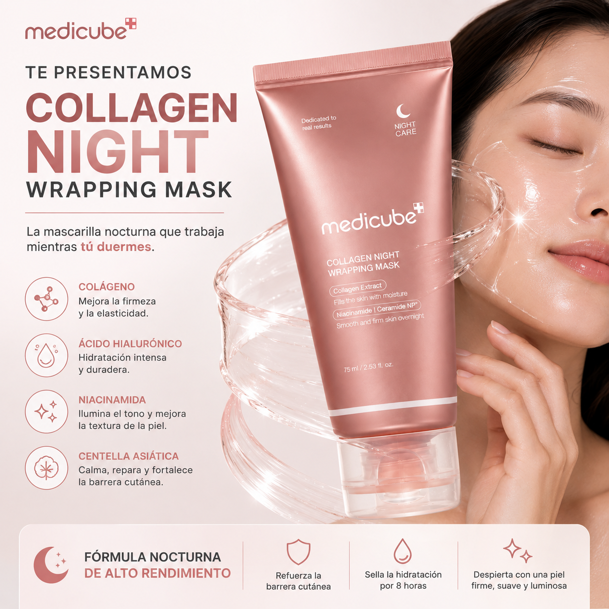 Medicube | Mascarilla Facial de Colágeno✨