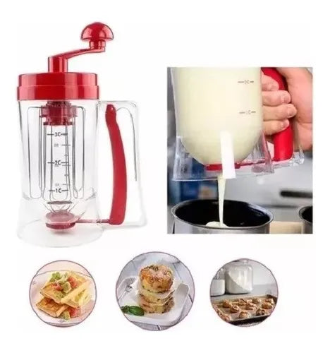 Mezcladora Y Dispensadora 🥞+ set de palas de regalo