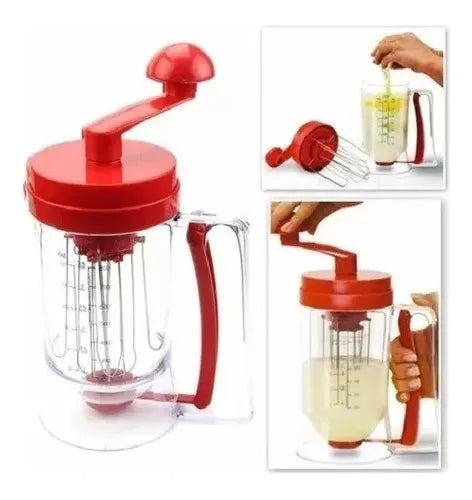 Mezcladora Y Dispensadora 🥞+ set de palas de regalo