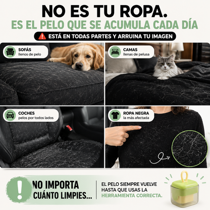 PeluFree™ | Rodillo Reutilizable Quita Pelusas 2x1