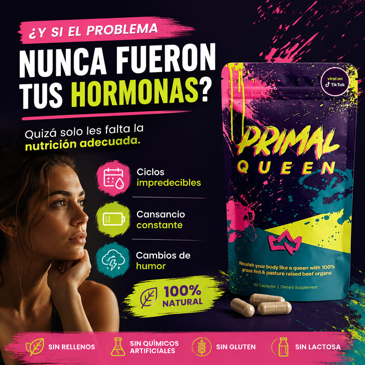 Primal Queen™ Nutrición Para El Bienestar Femenino
