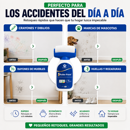 Roller Paint™| Rodillo Pintura Reparación De Pared